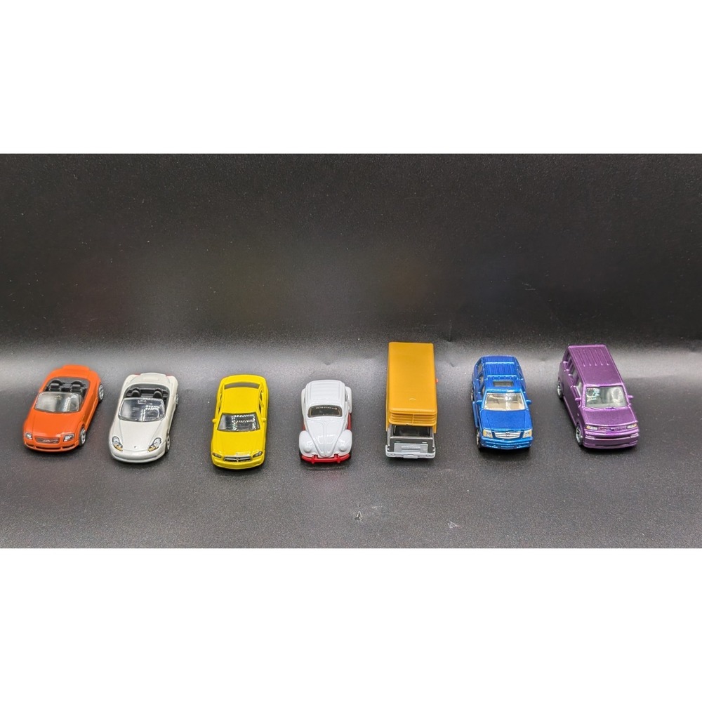 Matchbox Lot of 7Modern & Vintage Die-cast & Plastic Cars (1970s To 2000s)